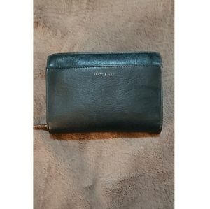Green Matt + Nat Wallet ~ Vegan leather